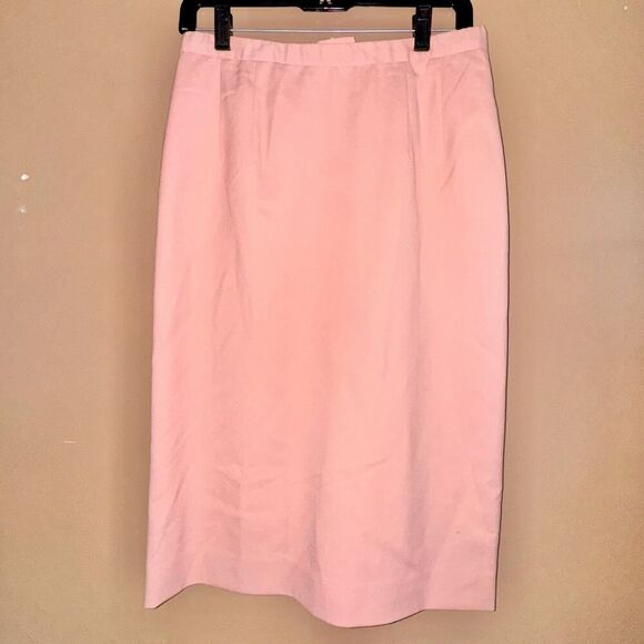 Pendleton Women's Virgin Wool Midi Skirt - Pink - Size 9 - Picture 3 of 6